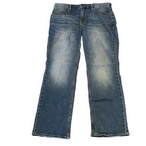 Old Navy Boot Cut Semi-Flared Medium Wash High Rise Men's Jeans Size 36 X 32